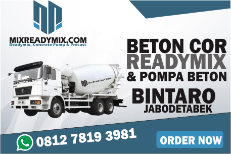 HARGA READY MIX BINTARO