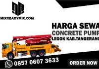 sewa concrete pump tangerang
