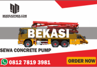 harga beton cor ready mix sewa pompa beton bekasi