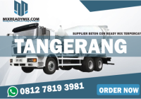 HARGA BETON COR READY MIX TANGERANG