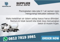 hujan saat pengecoran