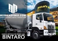 harga beton cor ready mix bintaro