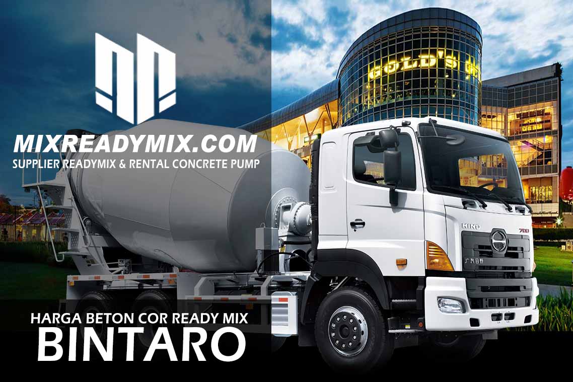 harga beton cor ready mix bintaro