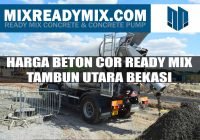 harga beton cor ready mix tambun utara bekasi