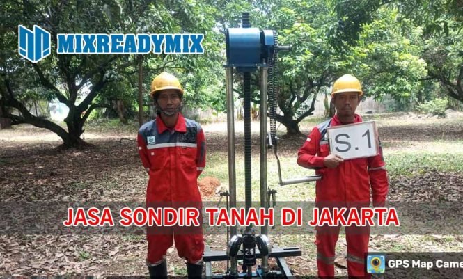 harga dan biaya jasa sondir tanah / soil test di Jakarta