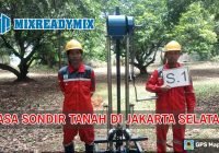 harga dan biaya jasa sondir tanah / soil test di Jakarta selatan